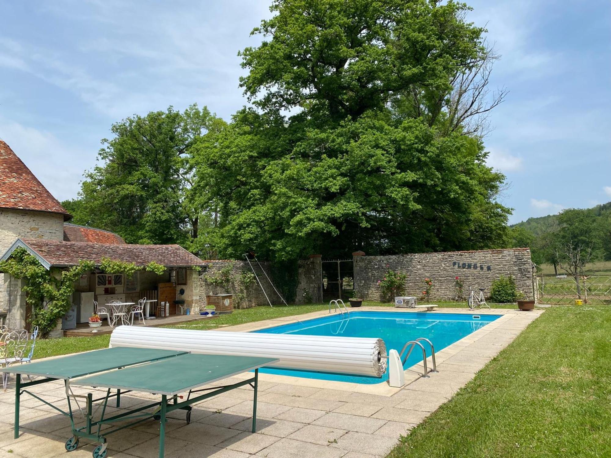 La Roulotte Deluxe De Malpas Bed and Breakfast Quingey Eksteriør billede