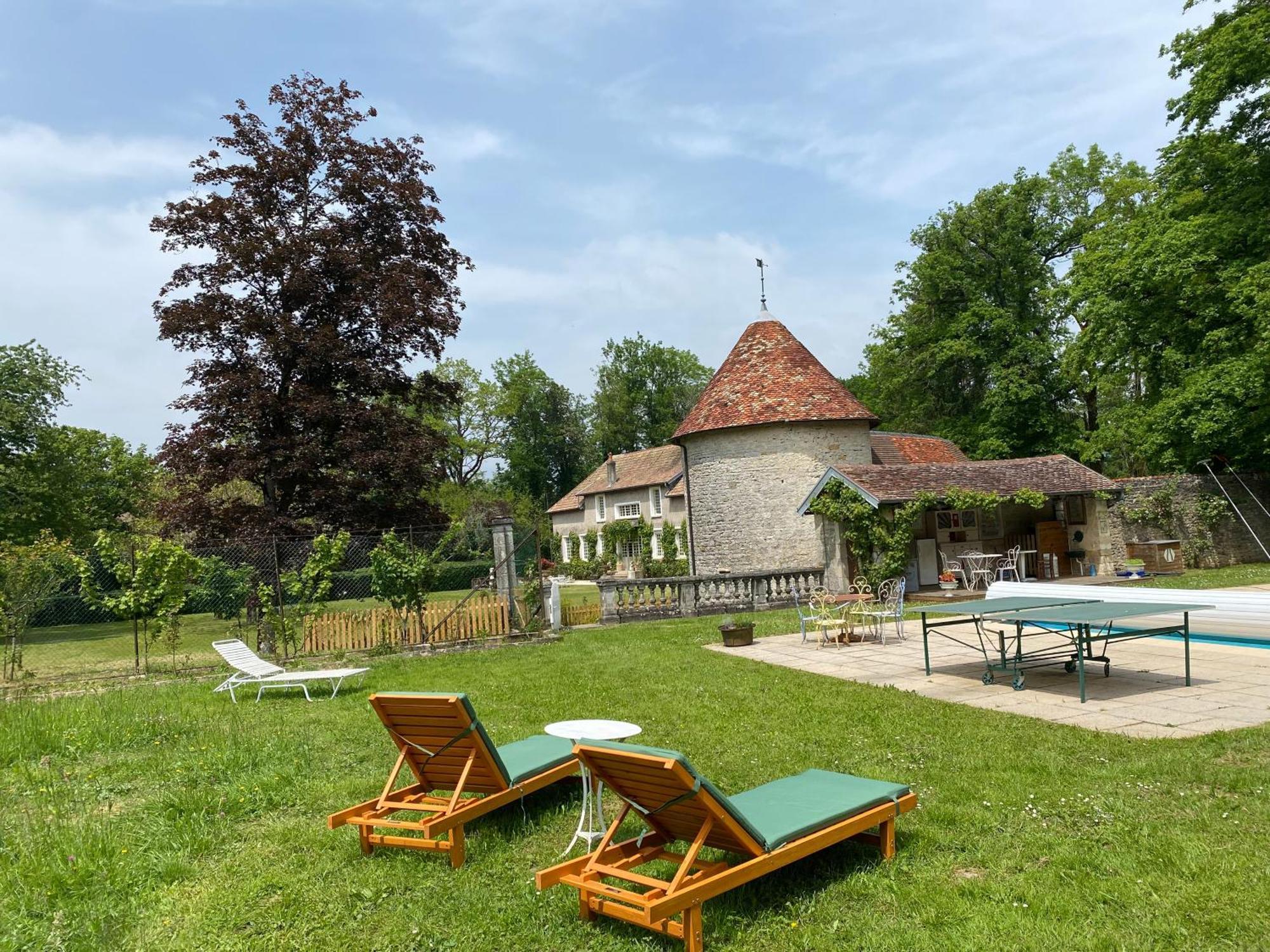 La Roulotte Deluxe De Malpas Bed and Breakfast Quingey Eksteriør billede